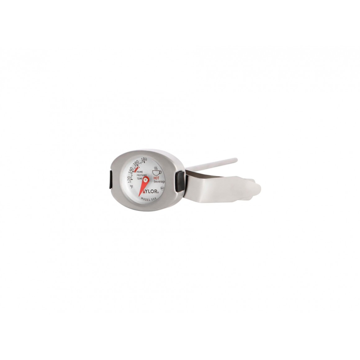 Hot beverage thermometer