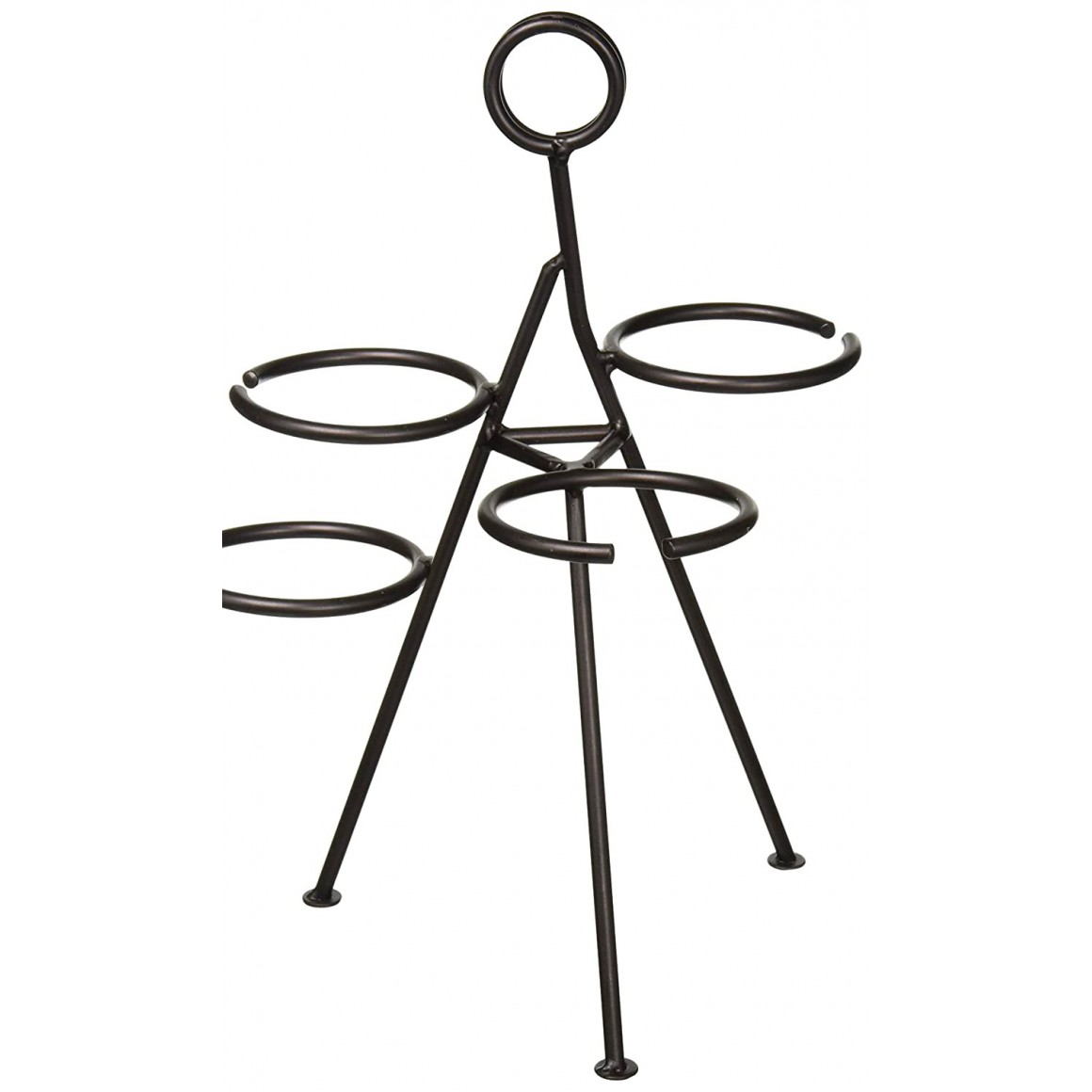 CONE STAND, WROUGHT IRON, FOUR-CONE