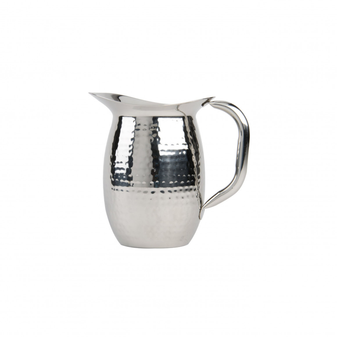 PITCHER, DOUBLE WALL, BELL, HAMMERED, 44 OZ.