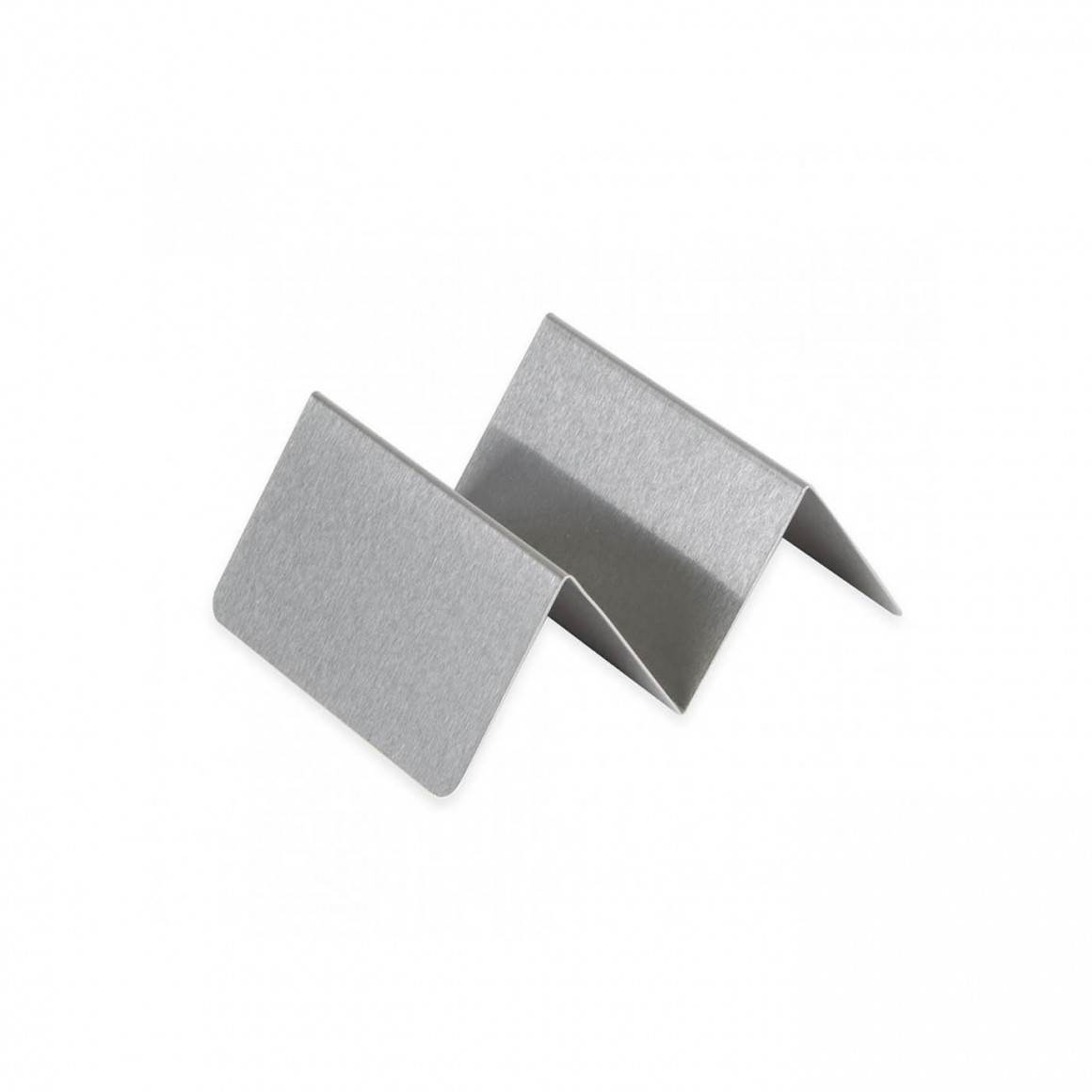 STAINLESS STEEL TACO HOLDER, ONE OR TWO COMPARTMENTS STAINLESS STEEL TACO HOLDER, ONE OR TWO COMPARTMENTS