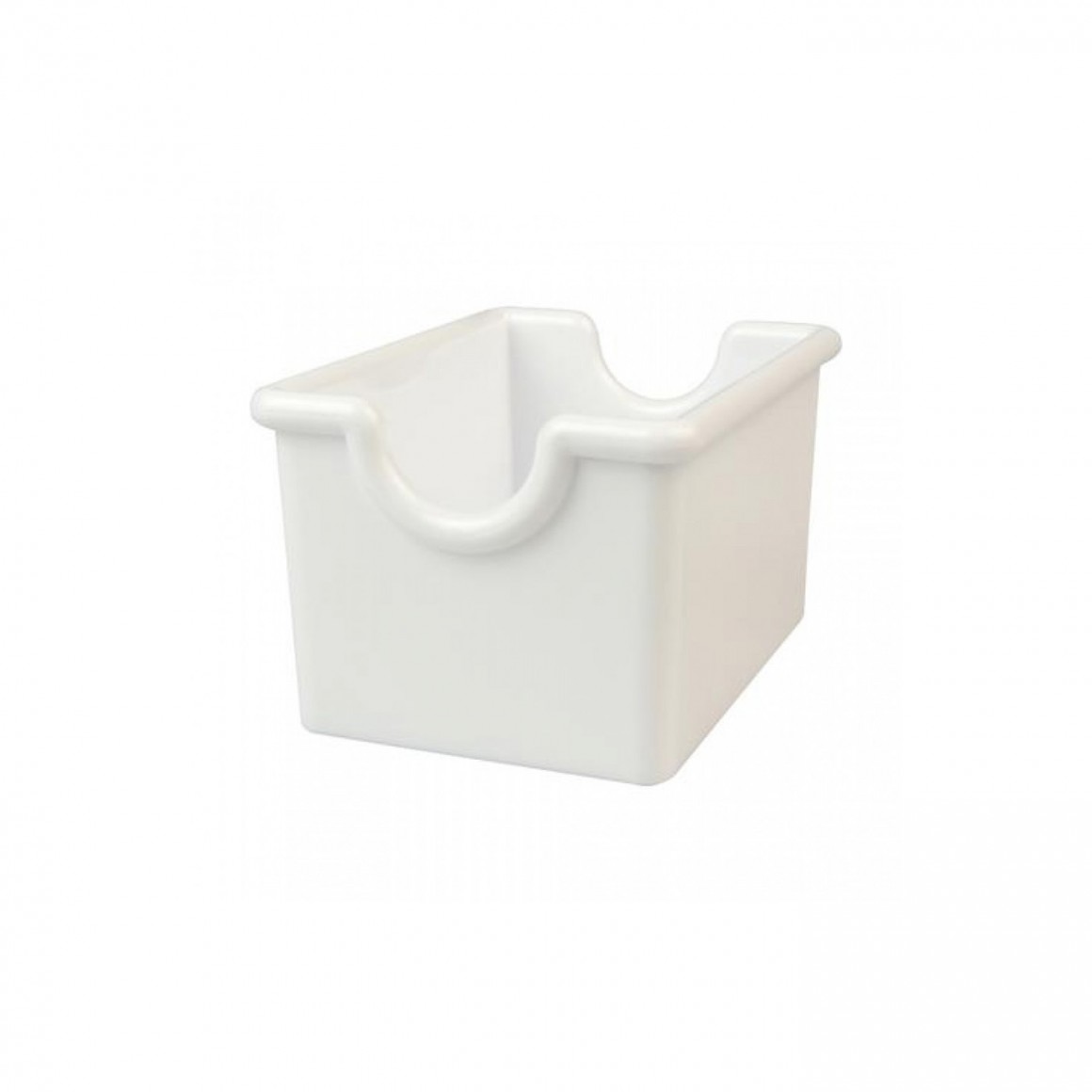 BASKET/HOLDER, SUGAR PACKET, PLASTIC, WHITE.. BASKET/HOLDER, SUGAR PACKET, PLASTIC, WHITE..