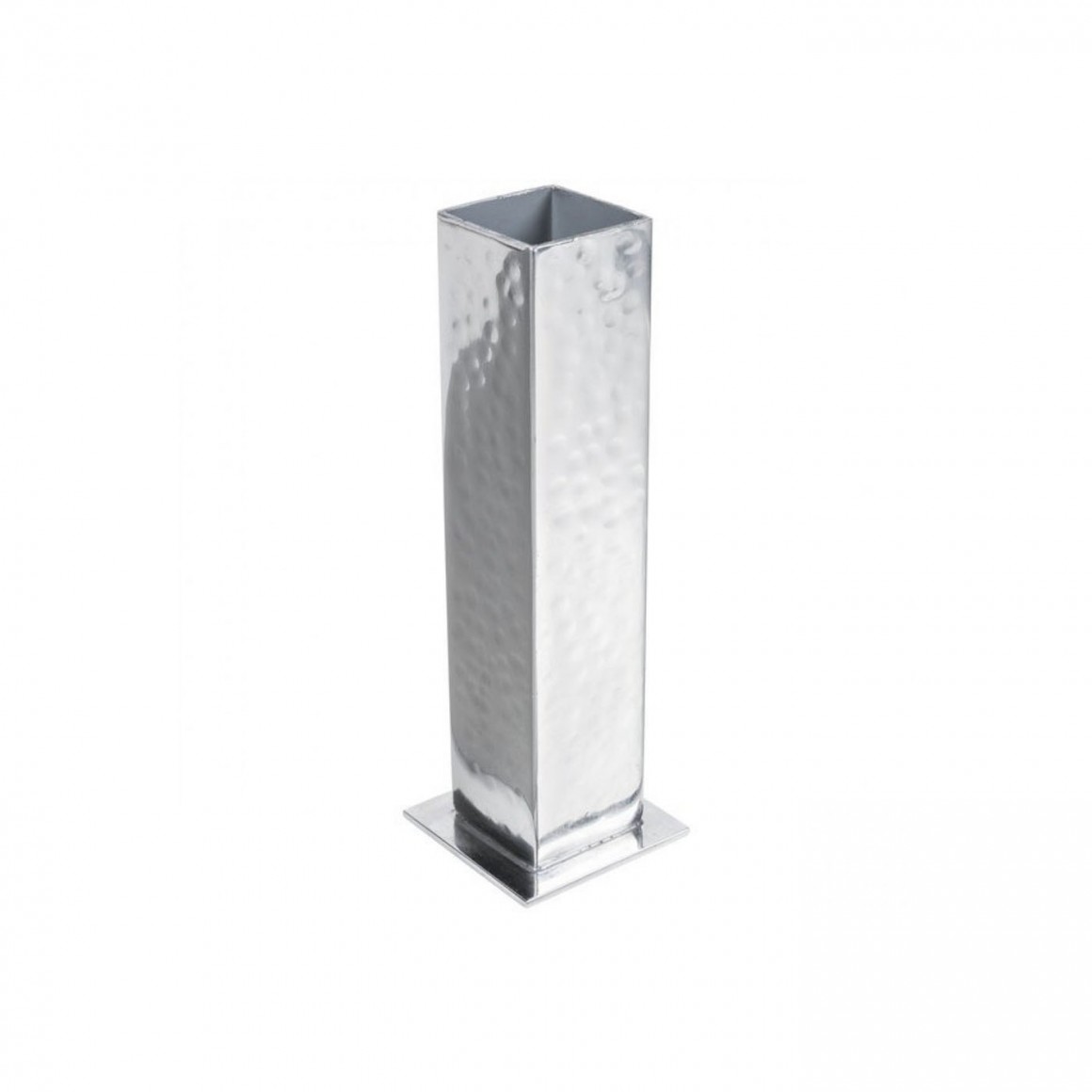 BUD VASE, STAINLESS STEEL, SATIN, HAMMERED BUD VASE, STAINLESS STEEL, SATIN, HAMMERED