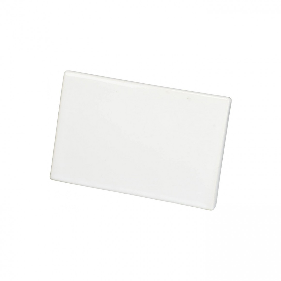 CARD SIGN, CERAMIC, GEOMETRIC, RECTANGLE, 5-1/2 CARD SIGN, CERAMIC, GEOMETRIC, RECTANGLE, 5-1/2