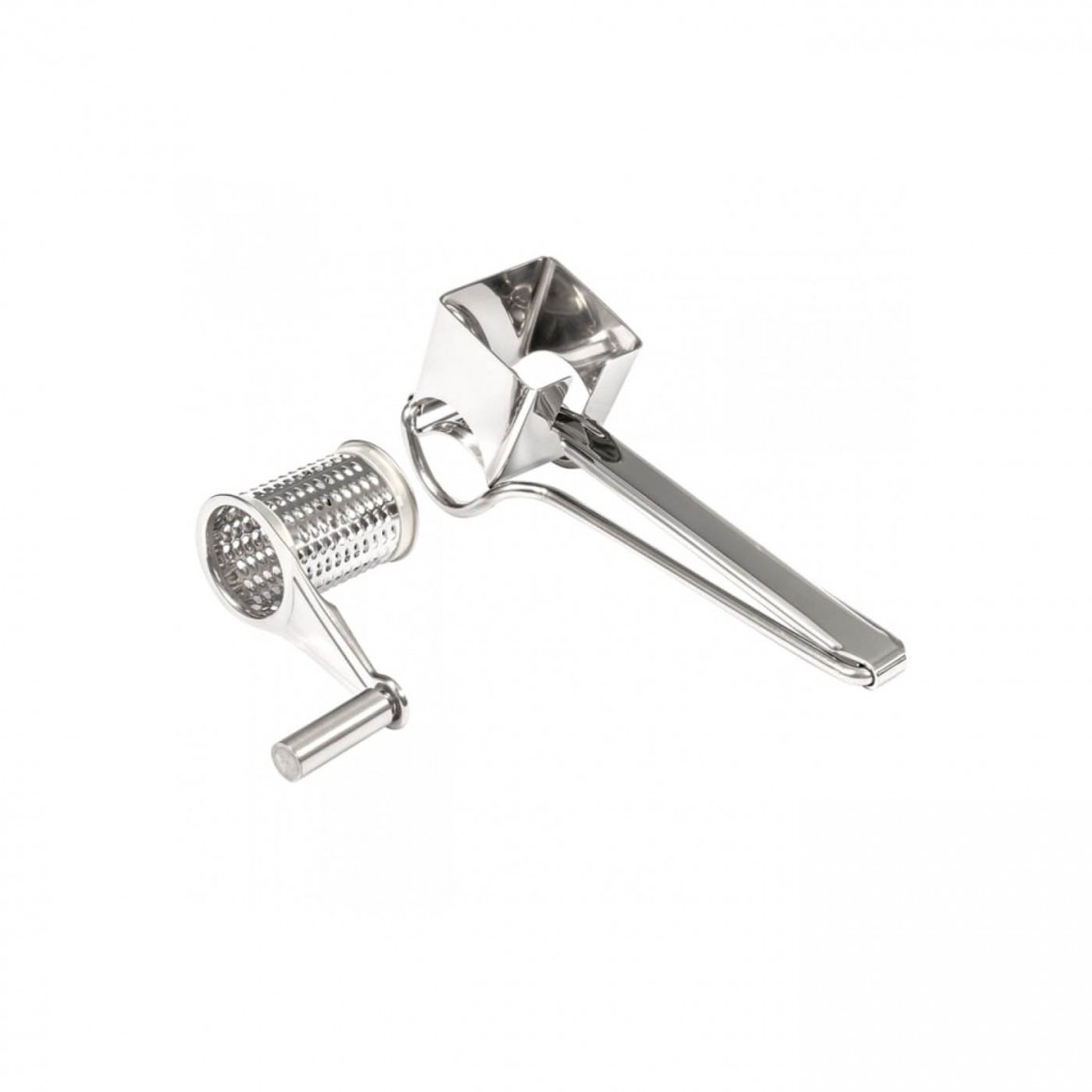 CHEESE GRATER, HANDCRANK, STAINLESS STEEL CHEESE GRATER, HANDCRANK, STAINLESS STEEL