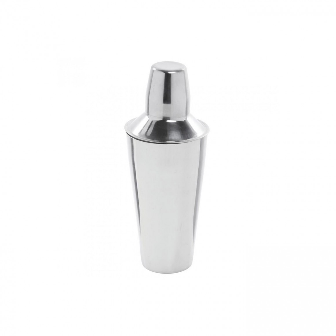 COCKTAIL SHAKER, STAINLESS STEEL, THREE-PIECE, 28 OZ. COCKTAIL SHAKER, STAINLESS STEEL, THREE-PIECE, 28 OZ.