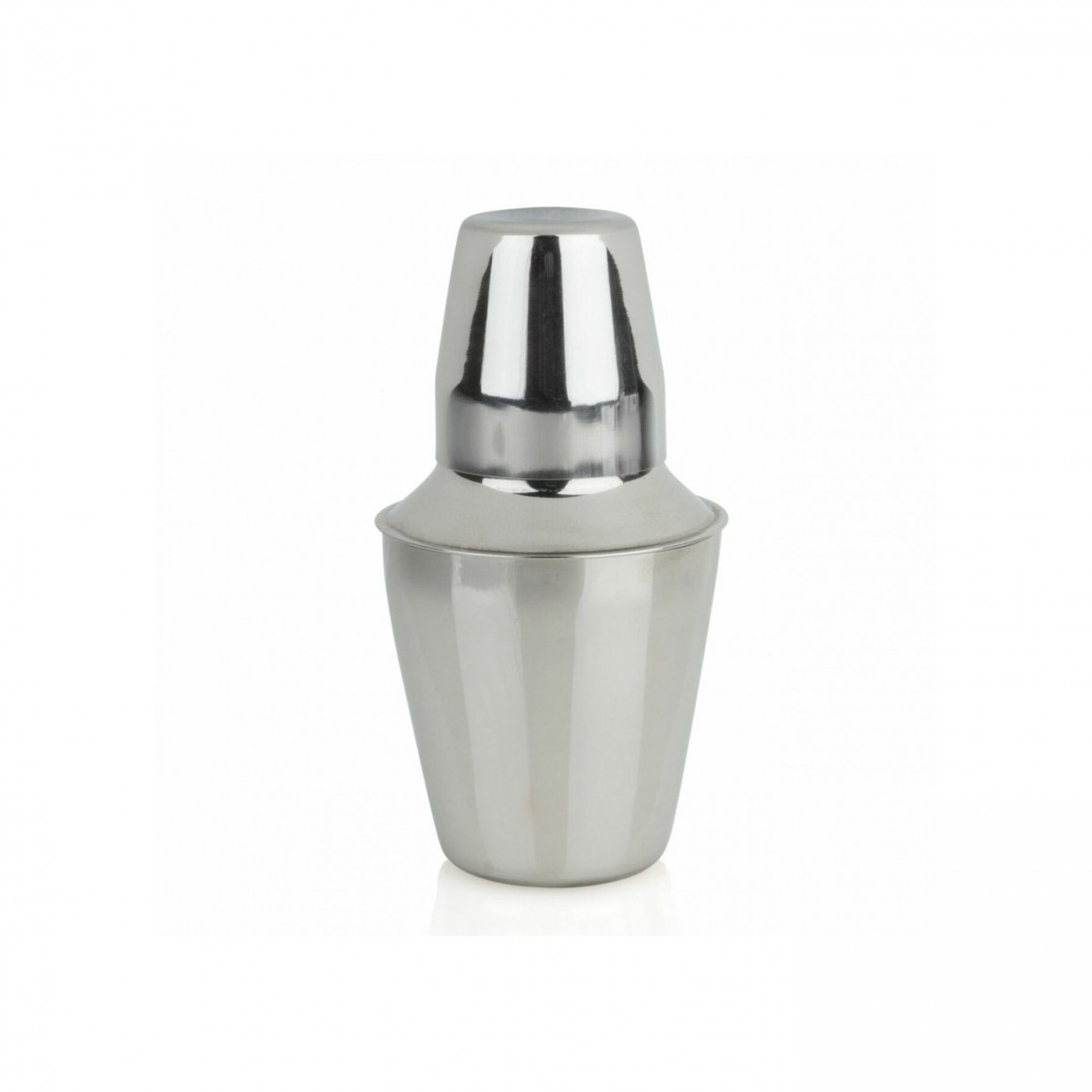 COCKTAIL SHAKER, STAINLESS STEEL, THREE-PIECE, 16 OZ. COCKTAIL SHAKER, STAINLESS STEEL, THREE-PIECE, 16 OZ.
