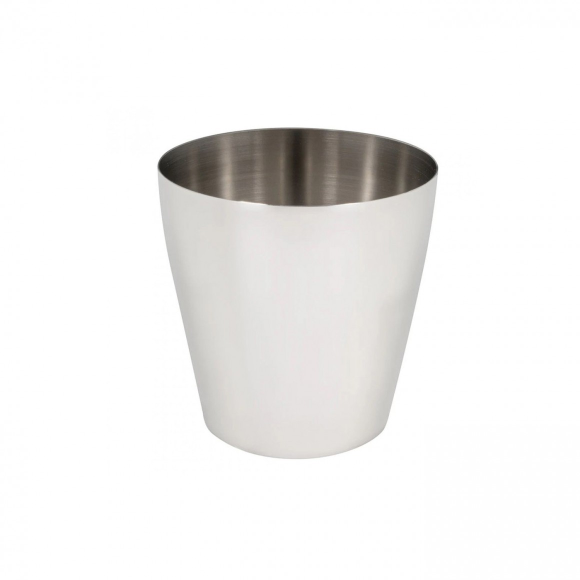 COCKTAIL SHAKER, STAINLESS STEEL, SHORT SHAKER, 8 OZ. COCKTAIL SHAKER, STAINLESS STEEL, SHORT SHAKER, 8 OZ.