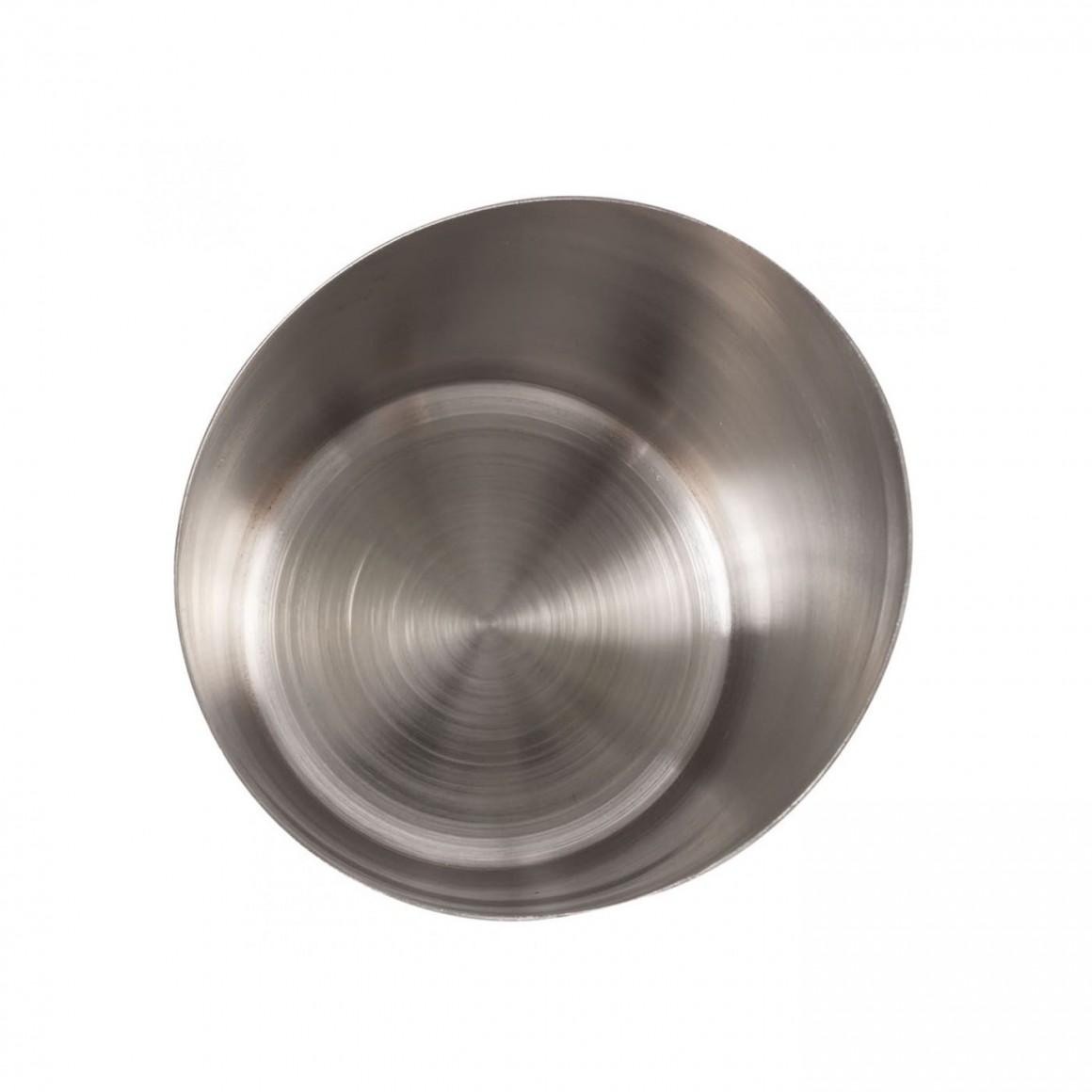 STAINLESS STEEL FRY CUP, SATIN, ANGLED, 12 OZ. STAINLESS STEEL FRY CUP, SATIN, ANGLED, 12 OZ.