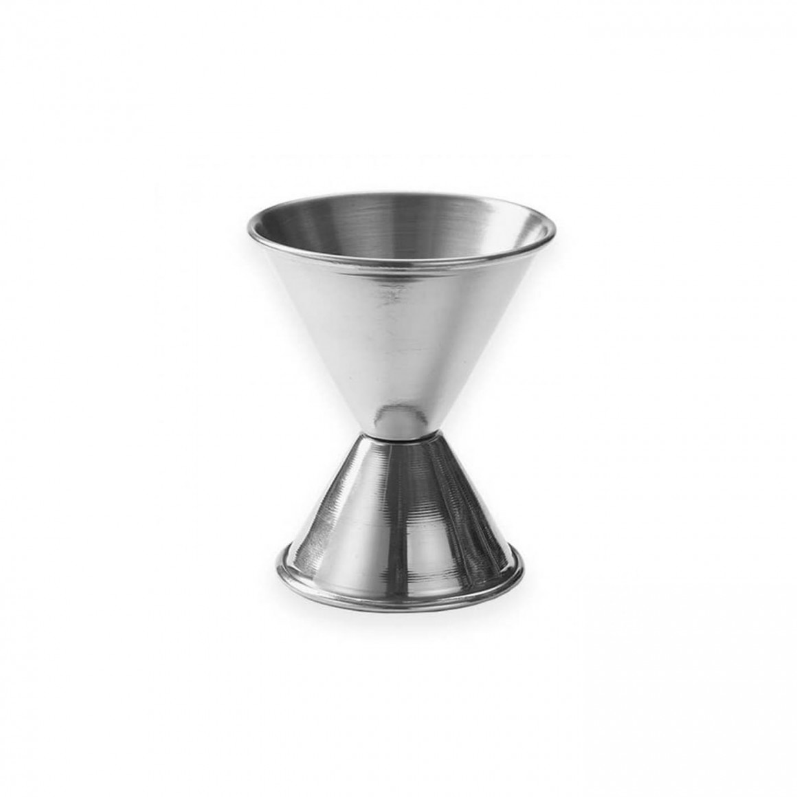 JIGGER, STAINLESS STEEL, 1 OZ X 5/8 OZ JIGGER, STAINLESS STEEL, 1 OZ X 5/8 OZ