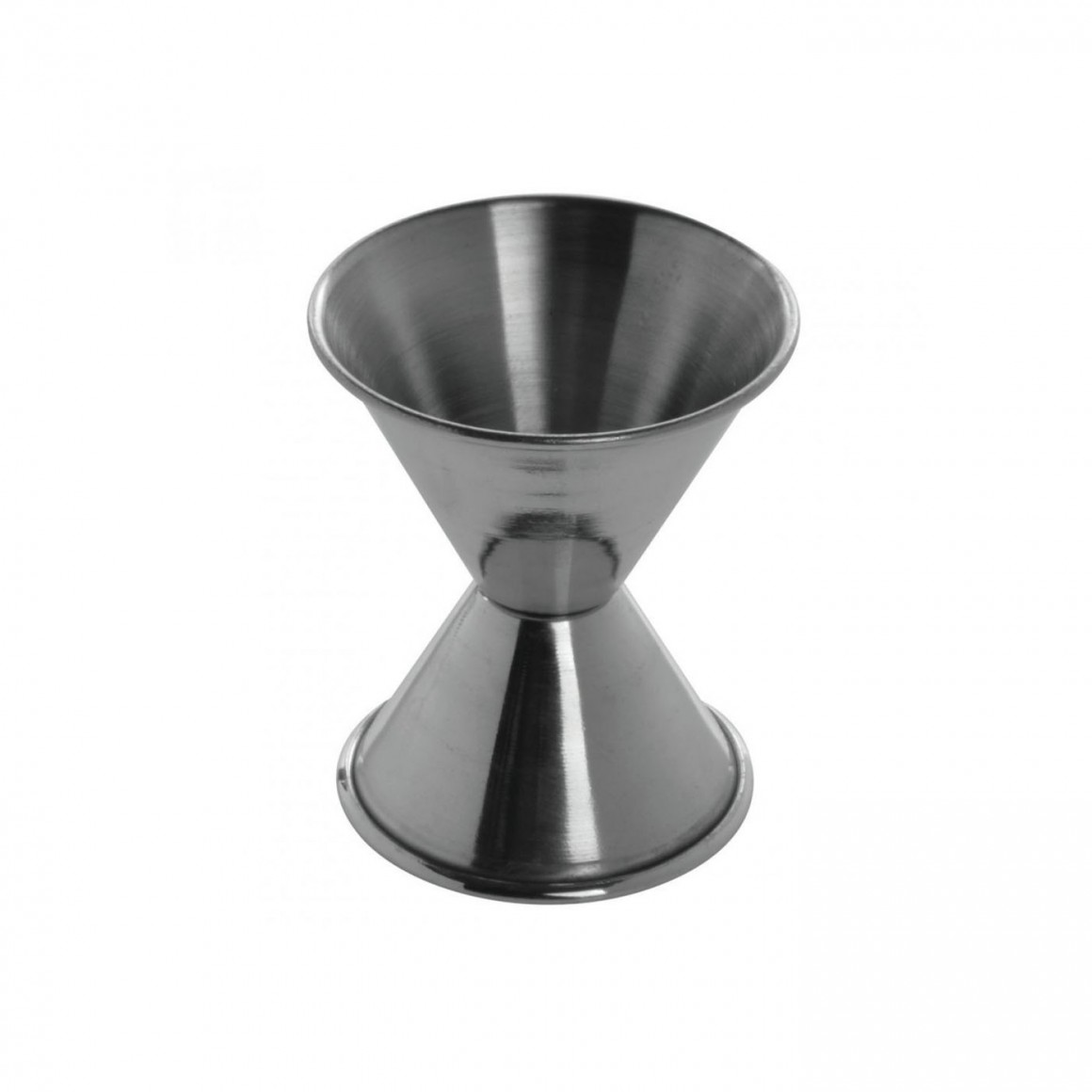 JIGGER, STAINLESS STEEL, 1/2 X 7/8 OZ JIGGER, STAINLESS STEEL, 1/2 X 7/8 OZ