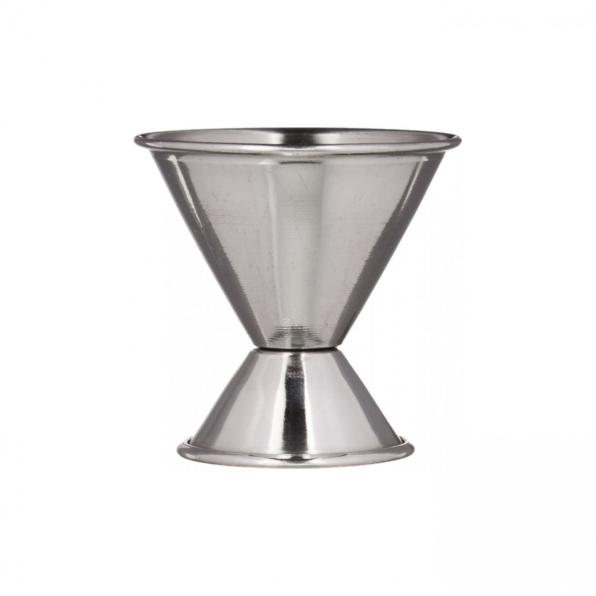 JIGGER, STAINLESS STEEL, 2 X 1/2 OZ JIGGER, STAINLESS STEEL, 2 X 1/2 OZ