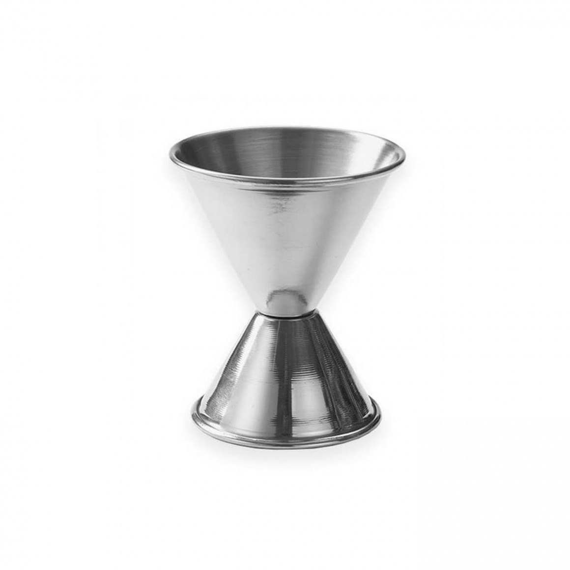 JIGGER, STAINLESS STEEL, 2 X 1-1/8 OZ JIGGER, STAINLESS STEEL, 2 X 1-1/8 OZ