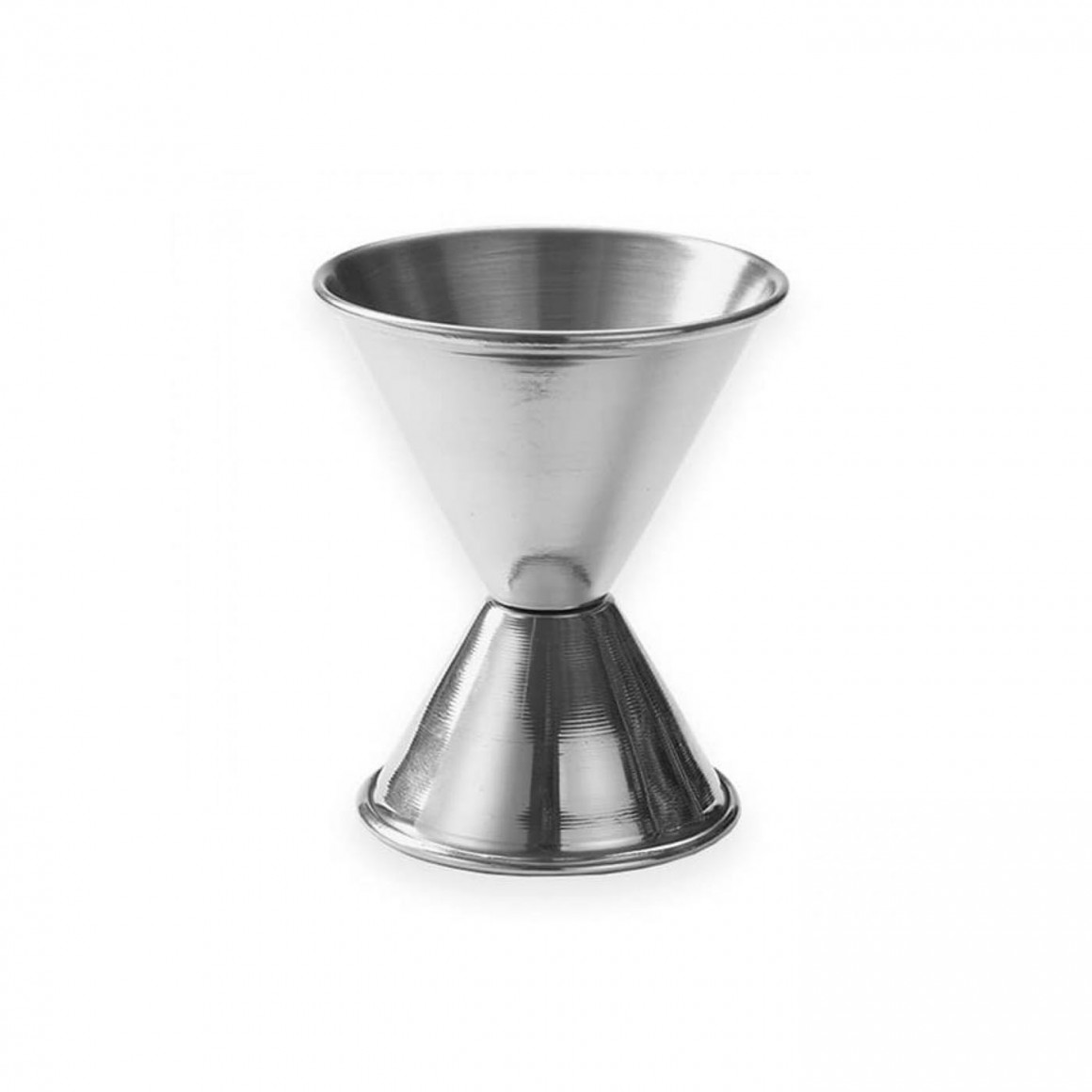 JIGGER, STAINLESS STEEL, 5/8 X 1-1/8 OZ JIGGER, STAINLESS STEEL, 5/8 X 1-1/8 OZ