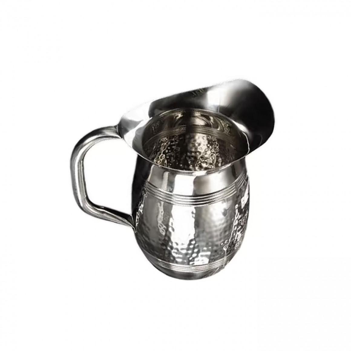 PITCHER, BELL, HAMMERED, 100 OZ. PITCHER, BELL, HAMMERED, 100 OZ.