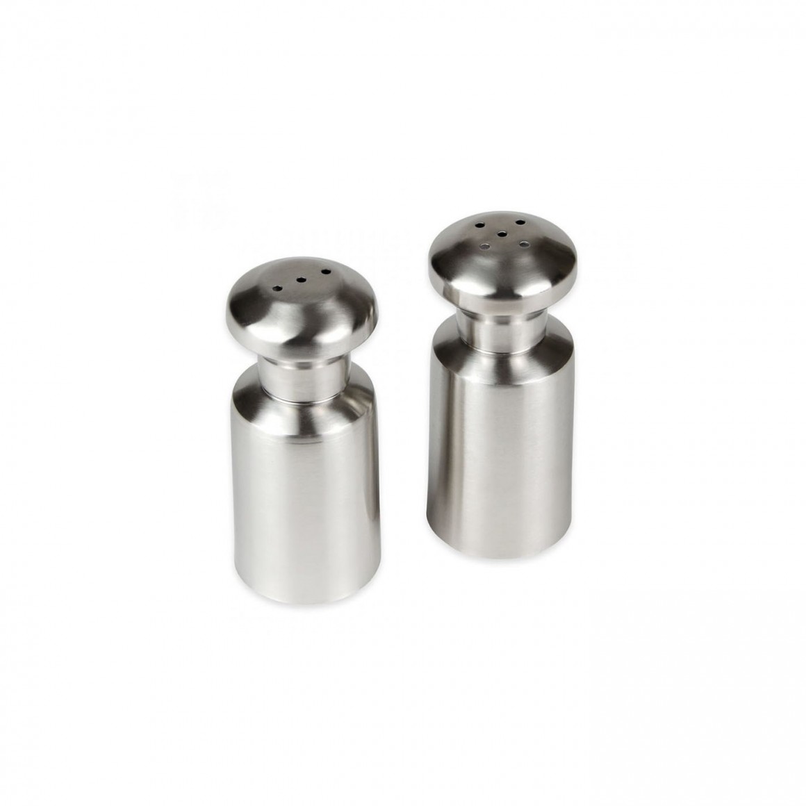 SALT & PEPPER SET, SATIN, 0.5 OZ. SALT & PEPPER SET, SATIN, 0.5 OZ.