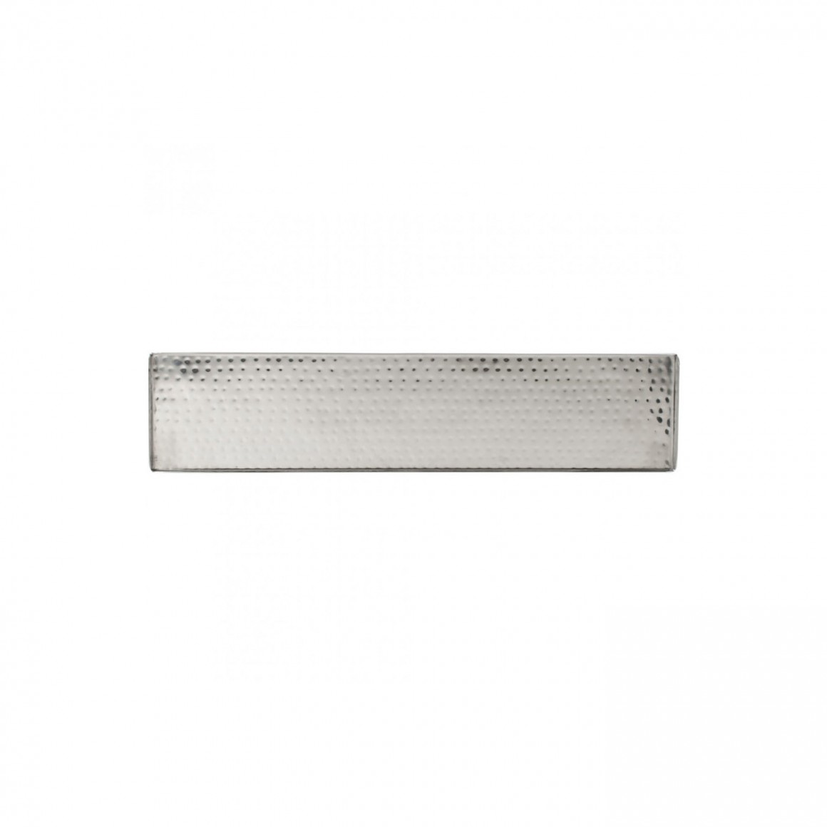 STAINLESS STEEL, HAMMERED TRAY WITH SIDES, 20-1/8 STAINLESS STEEL, HAMMERED TRAY WITH SIDES, 20-1/8