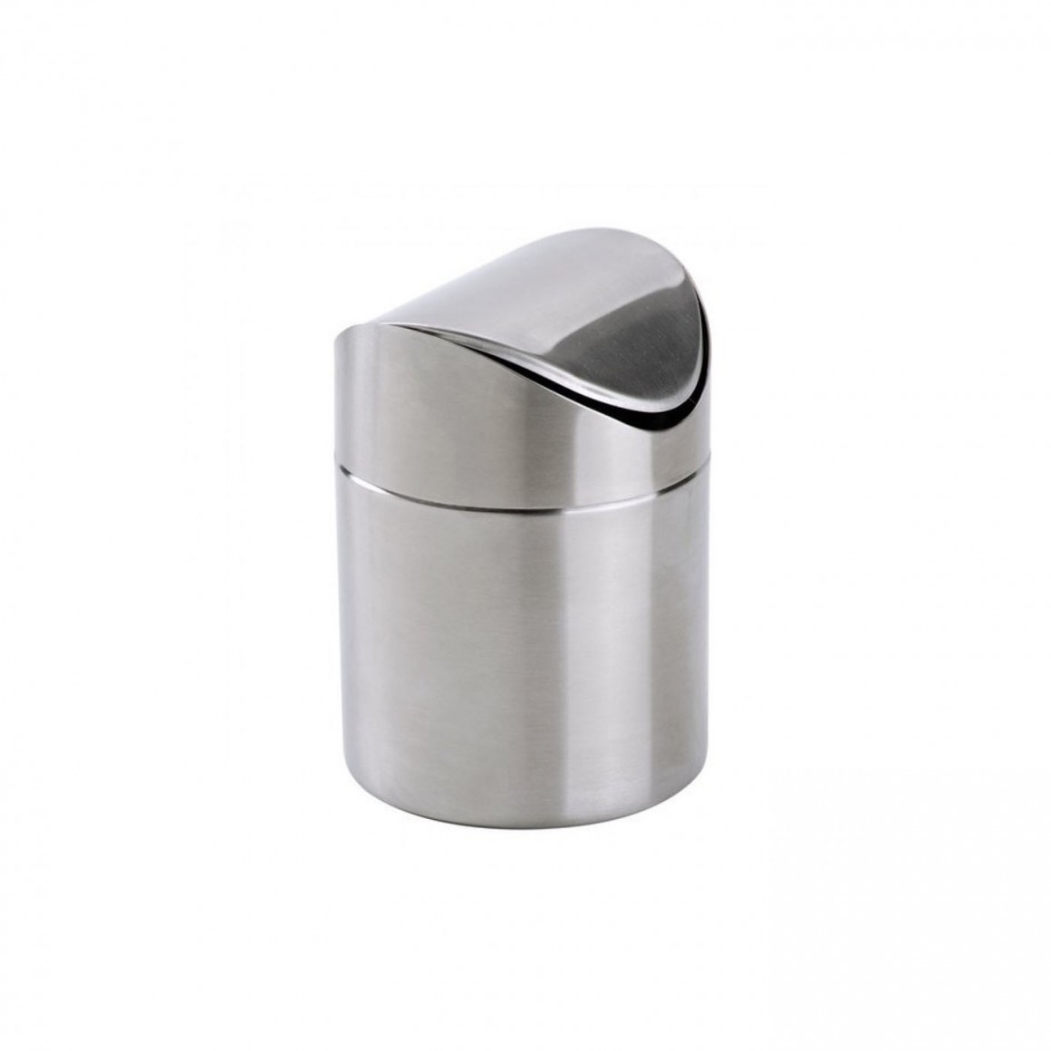 WASTE BIN, STAINLESS STEEL, SWING, 6-5/8 WASTE BIN, STAINLESS STEEL, SWING, 6-5/8
