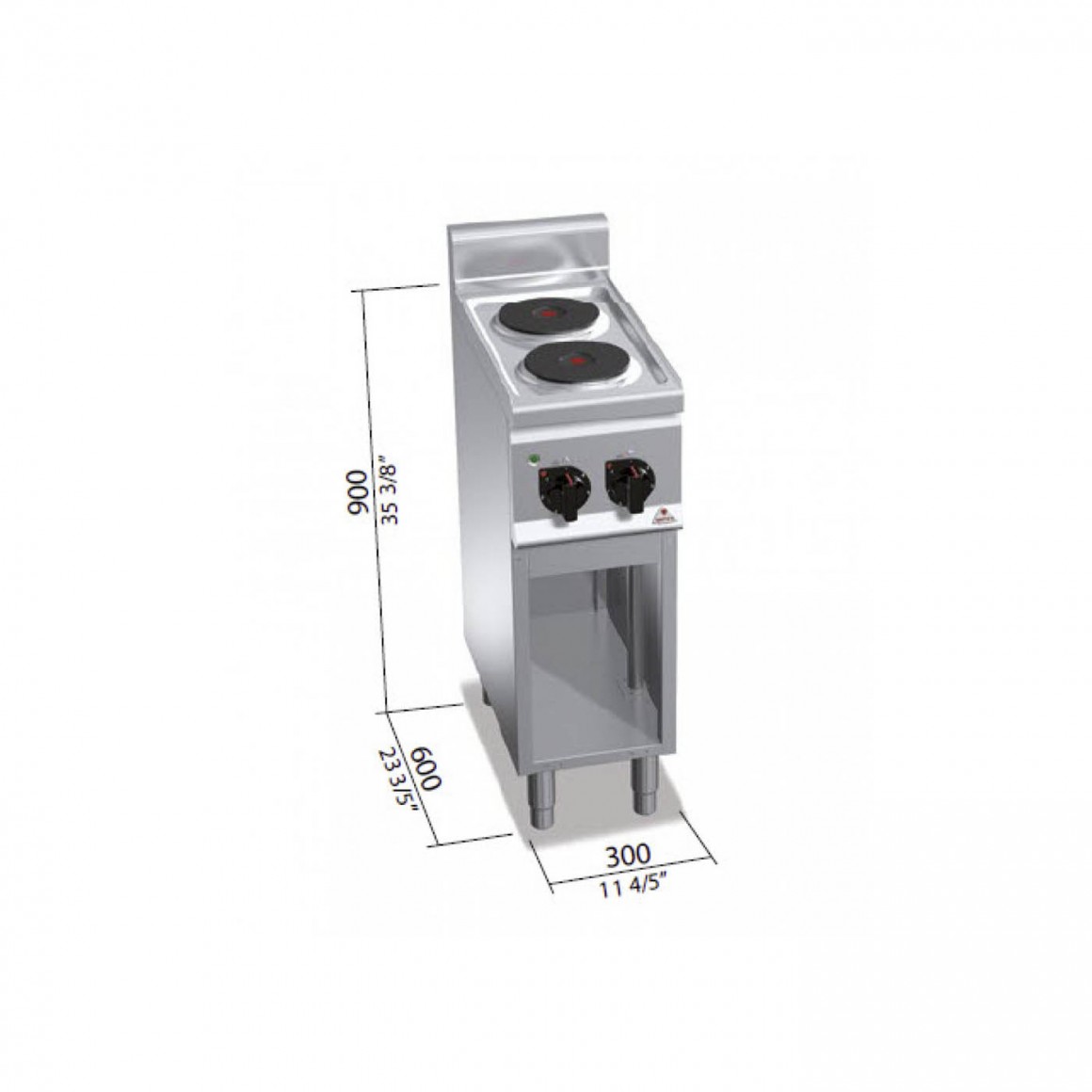 Electric stove CLASSIC E6P2M Electric stove CLASSIC E6P2M