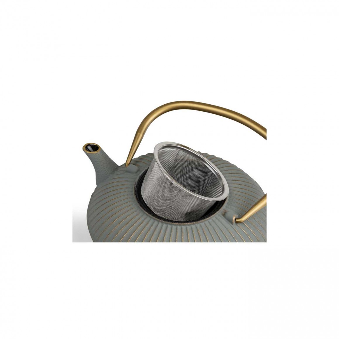 Teapot Linhai 1.1L cast iron grey Teapot Linhai 1.1L cast iron grey