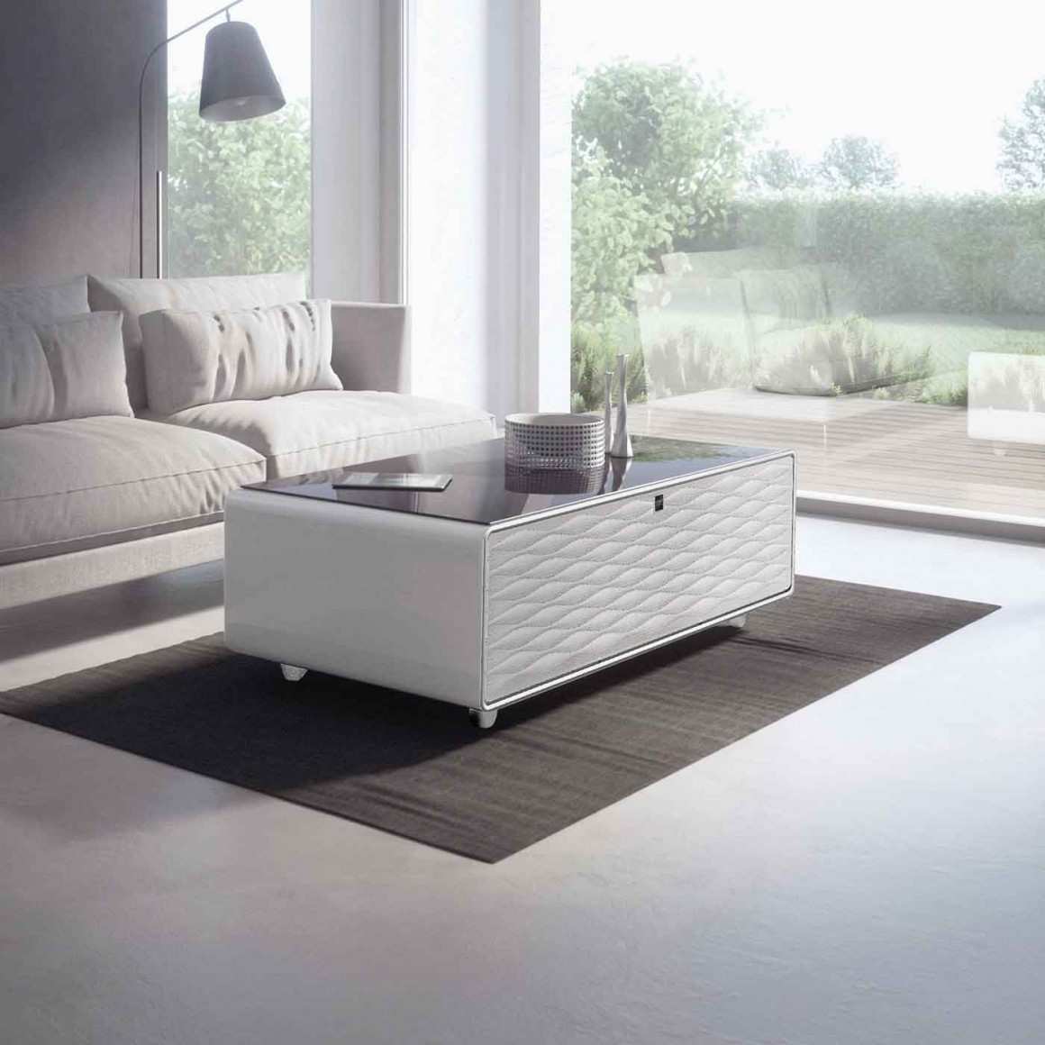 Smart Table Sound and Cool White Smart Table Sound and Cool White