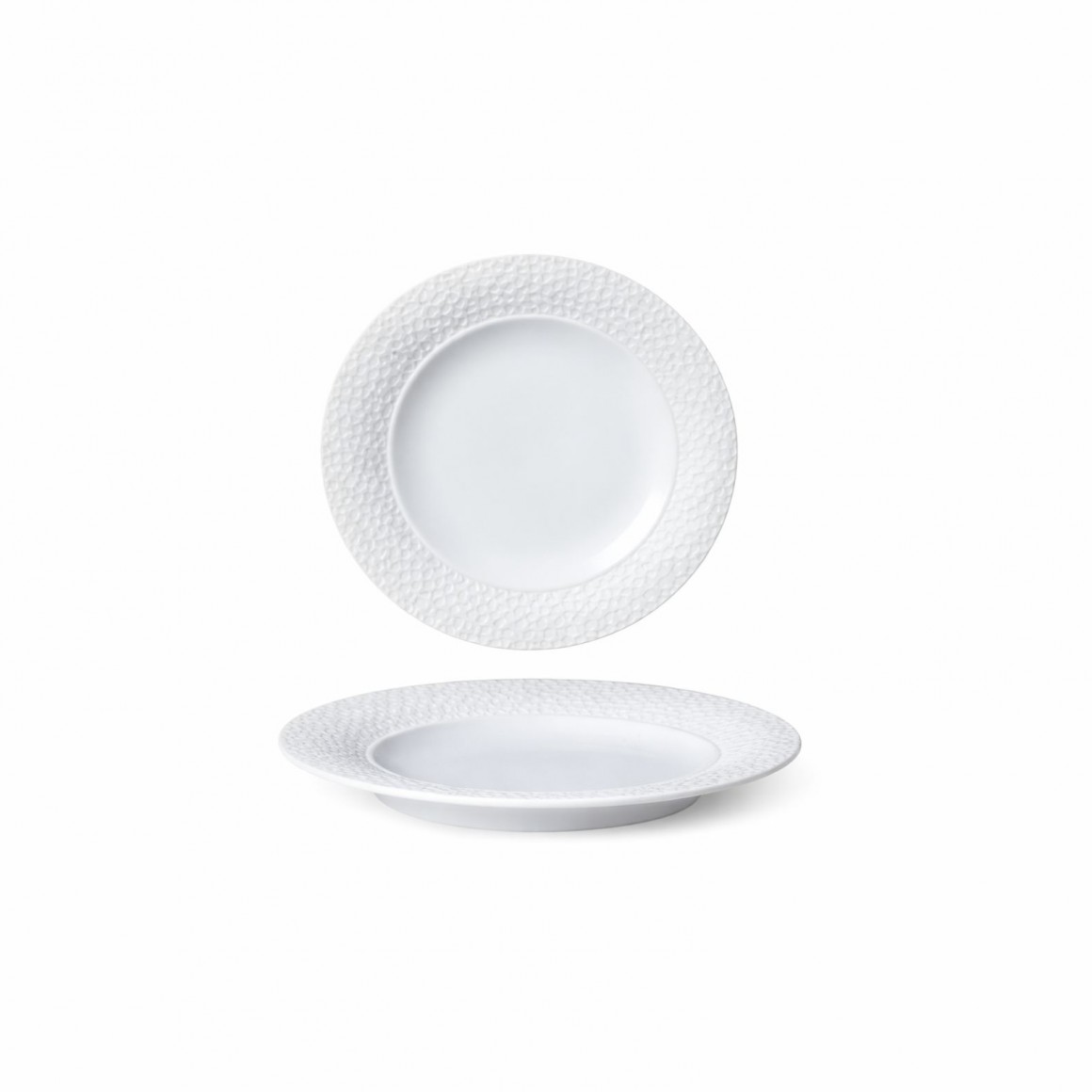 Düz Yumru Boşqab, Champagne, 26 sm