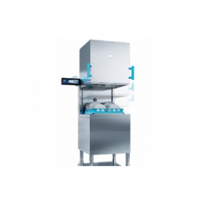 Pass-through dishwasher