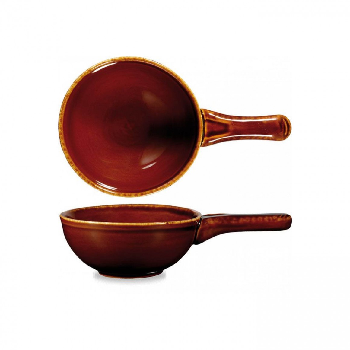 Art De Cuisine Rustic Brown  Deep Skillet/57cl Art De Cuisine Rustic Brown  Deep Skillet/57cl