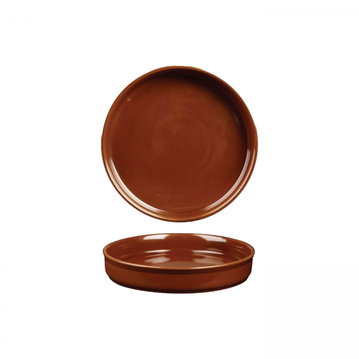 Art De Cuisine Rustic Terracotta  Mezze Dish 20cm 55cl Art De Cuisine Rustic Terracotta  Mezze Dish 20cm 55cl