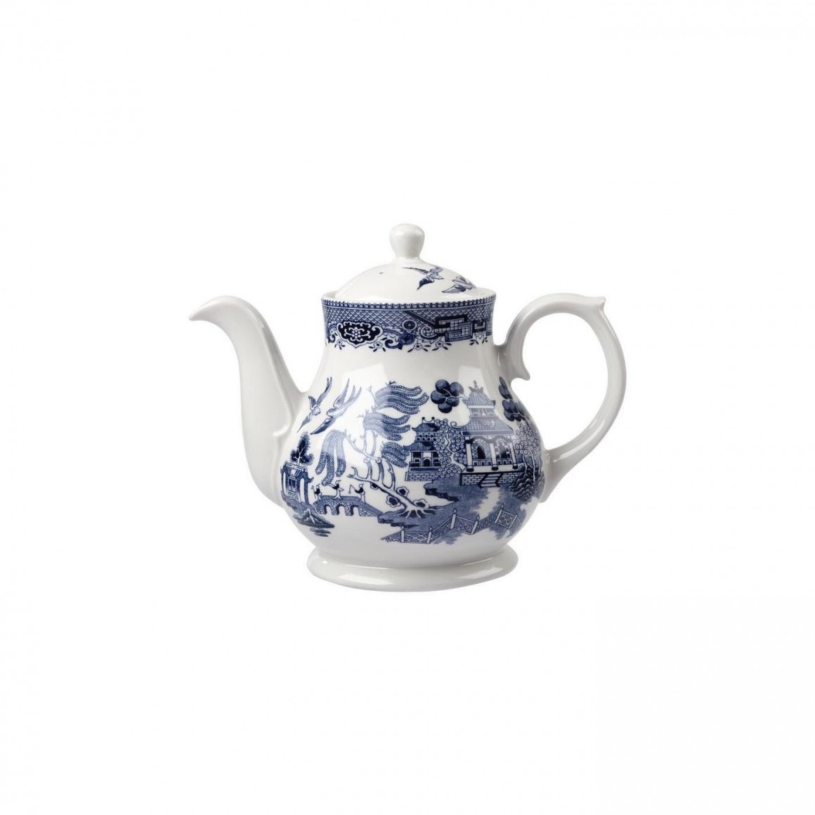 Blue Willow Sandringham Tea/Coffee Pot  85.2cl Blue Willow Sandringham Tea/Coffee Pot  85.2cl