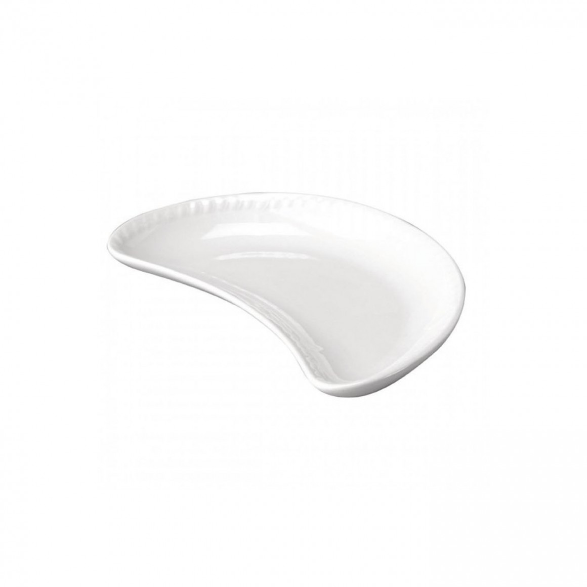 Buckingham White  Crescent Salad Plate/D21 Buckingham White  Crescent Salad Plate/D21
