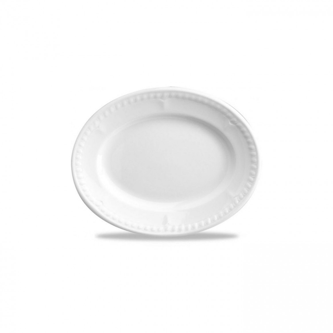 Buckingham White  Oval Plate/D30.5 Buckingham White  Oval Plate/D30.5