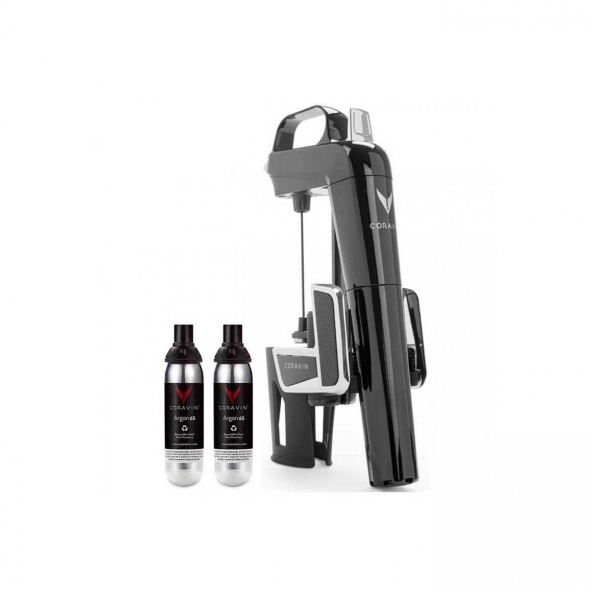 CORAVIN™ Model Two Elite Piano Black Wine Dispenser System CORAVIN™ Model Two Elite Piano Black Wine Dispenser System