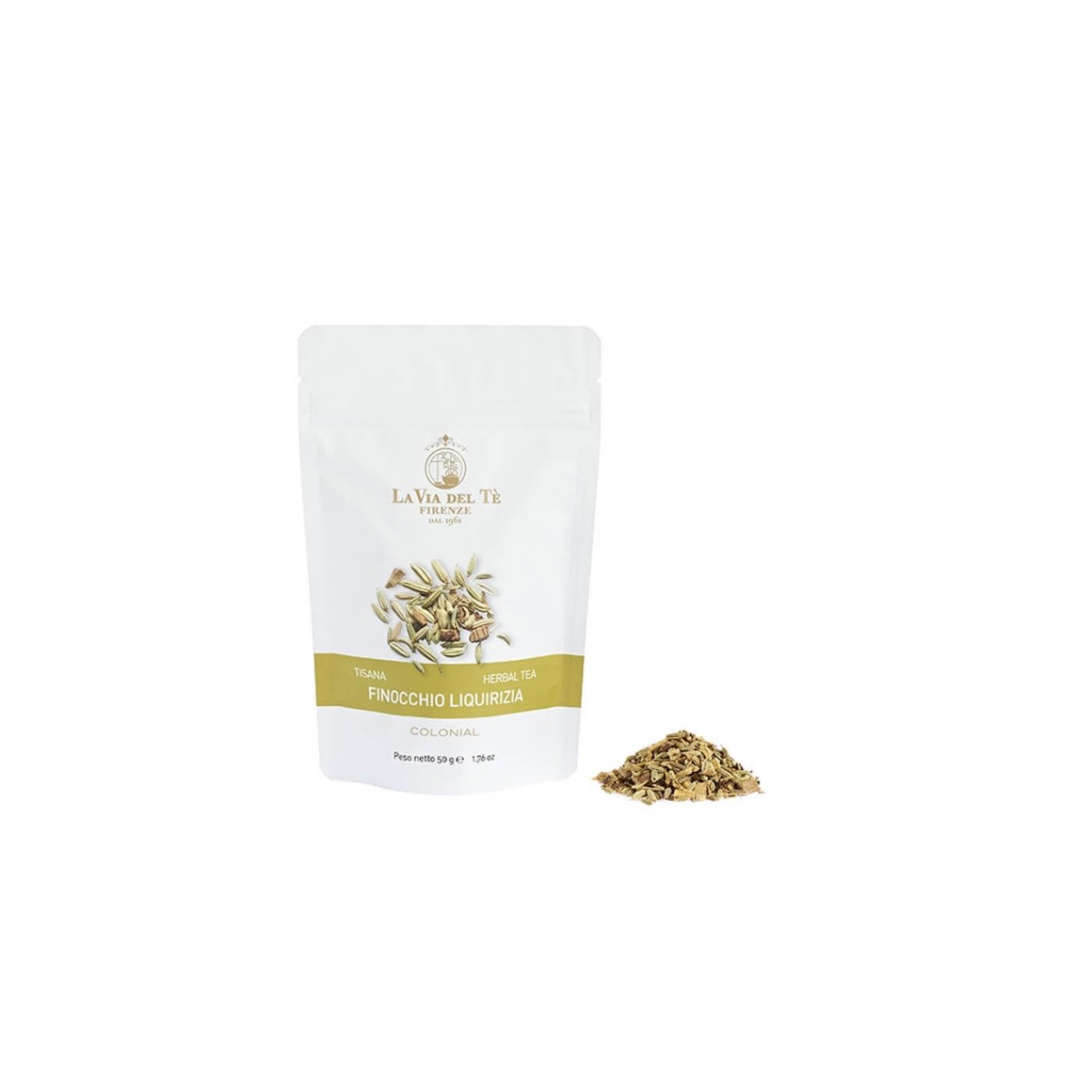 DOYPACK HERBAL TEA FENNEL LICORICE X 50 G DOYPACK HERBAL TEA FENNEL LICORICE X 50 G