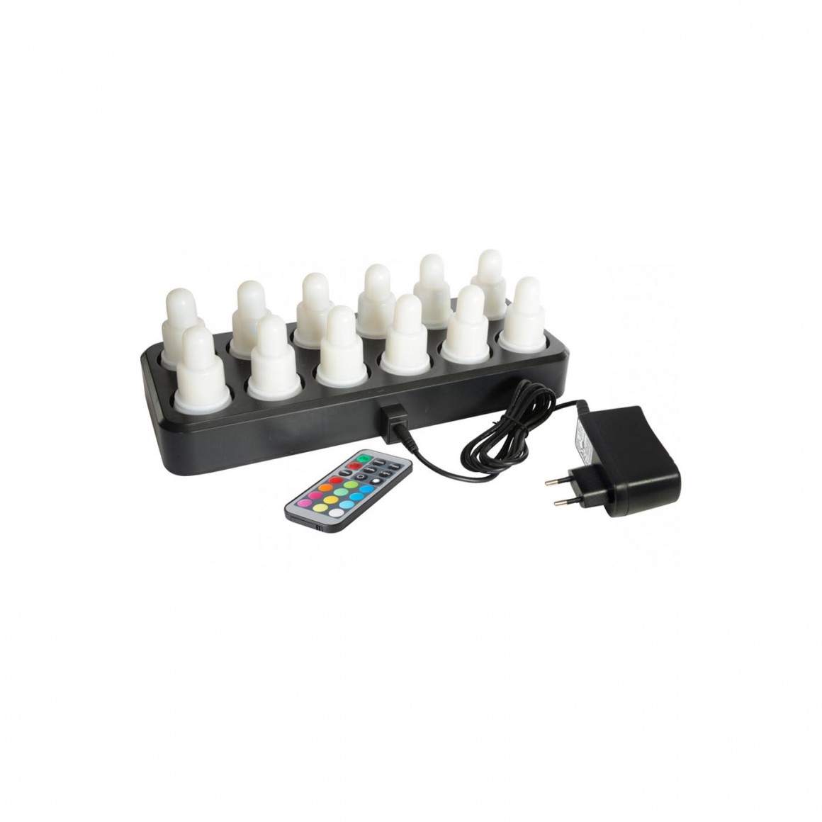 Charger with 12 LED lamp Charger with 12 LED lamp