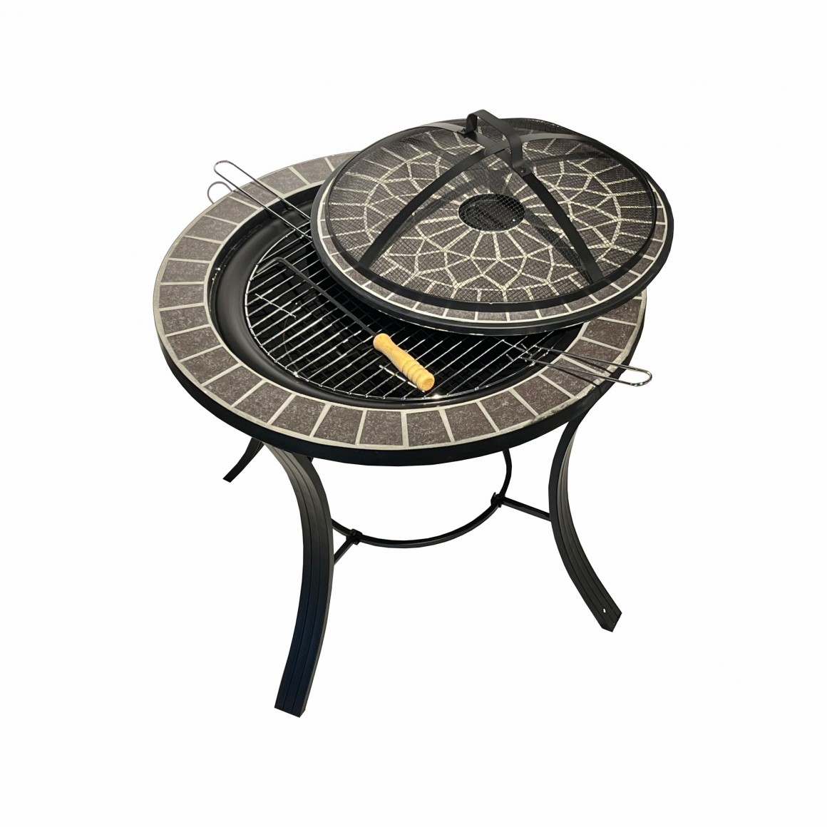 WITH BBQ grill Black printing H72