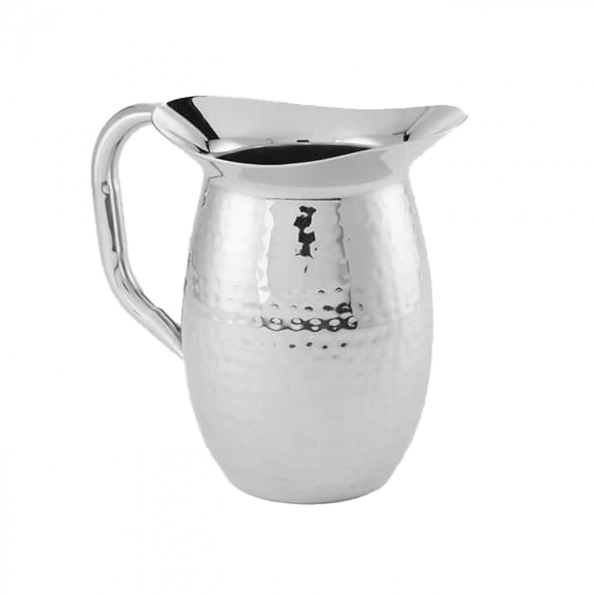 PITCHER, DOUBLE WALL, BELL, HAMMERED, 64 OZ.