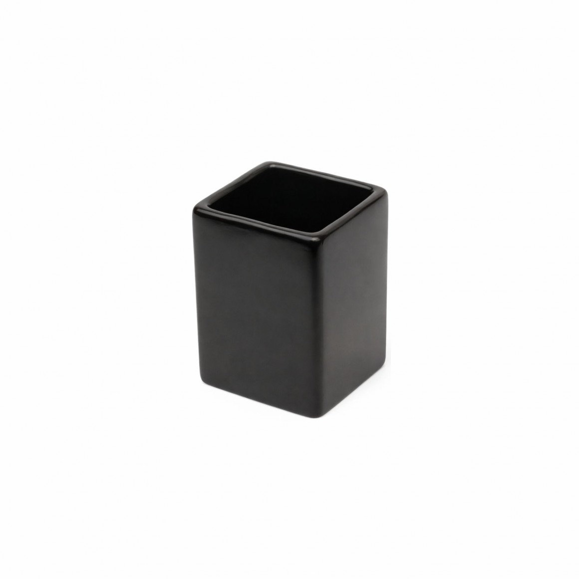 Kiçik düzbucaqlı keramika qab, qara (0.11 l) 3855.01