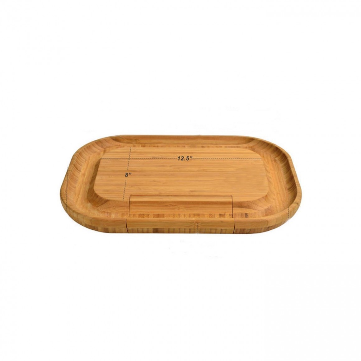 Rectangular Picnic Bamboo Cheese Tray Rectangular Picnic Bamboo Cheese Tray