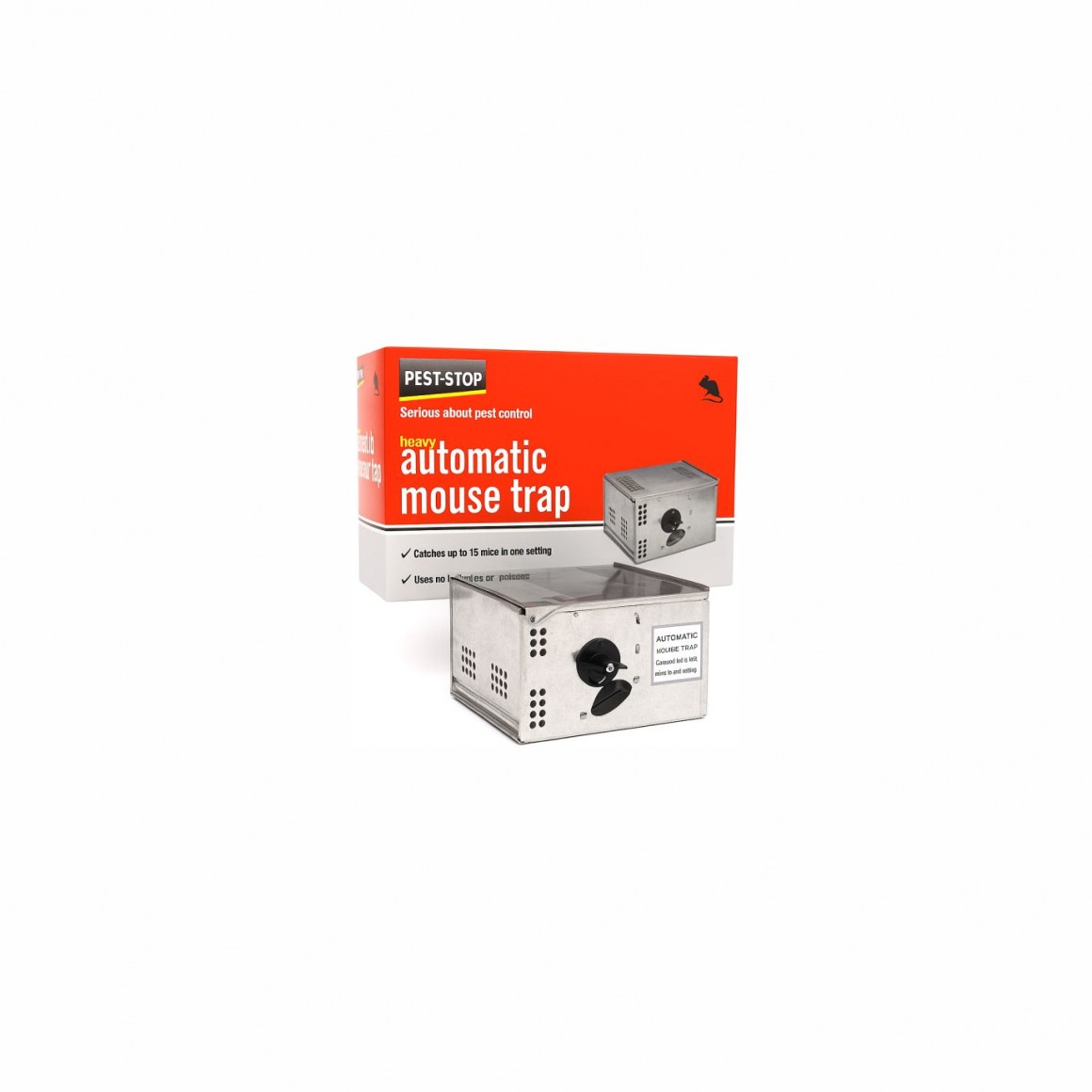 PEST-STOP Automatic Metal Mouse Trap