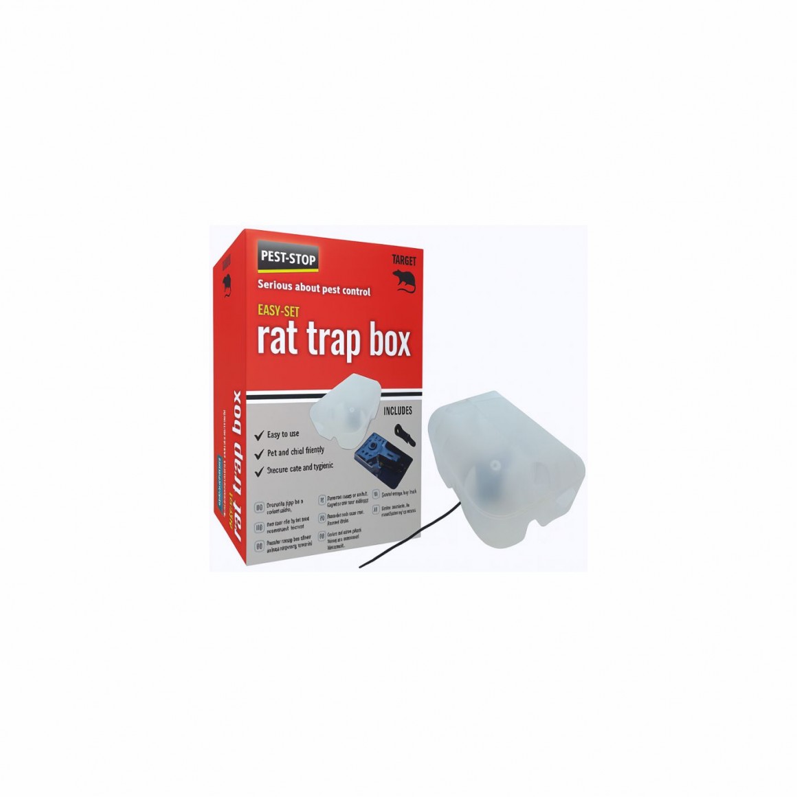 PEST-STOP Easy-Set Rat Trap Box