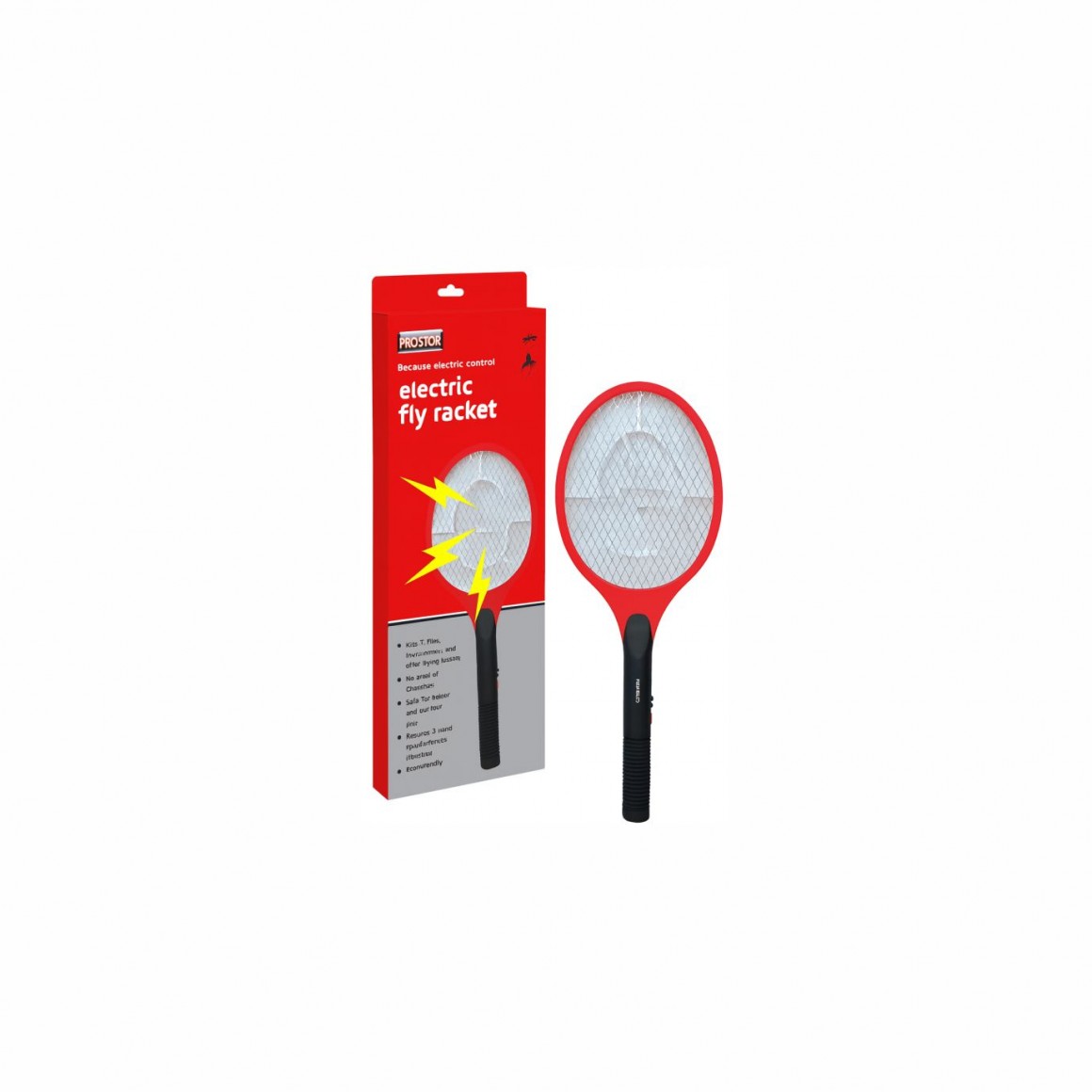 PEST-STOP Electronic Fly Racket