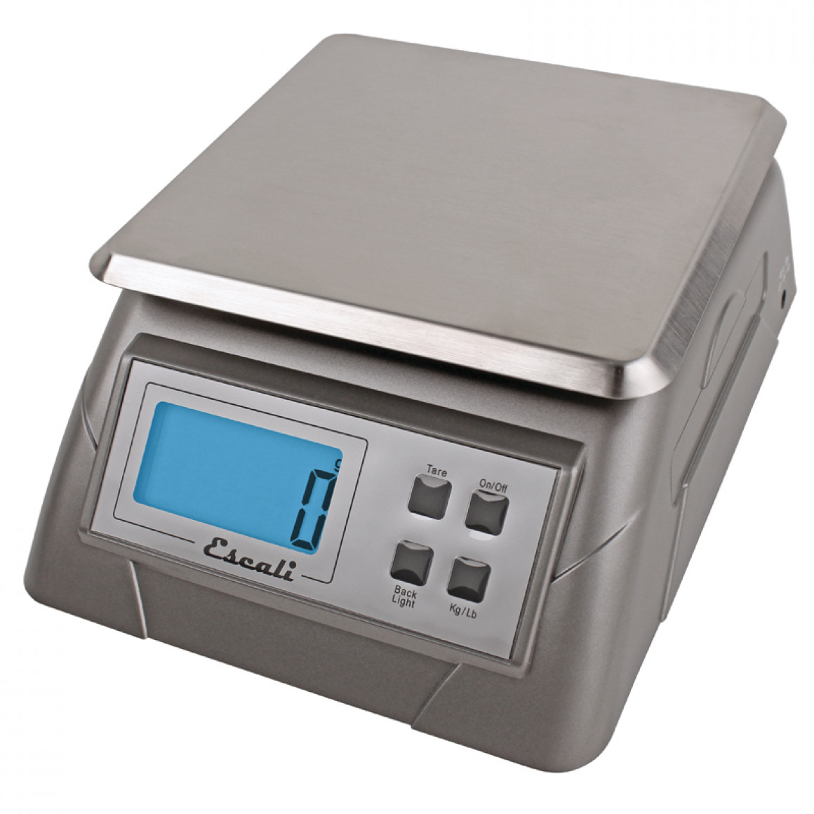 Large Square Digital Kitchen Scale, 13 Lb / 6 Kg (Optional power adapter sold separately)