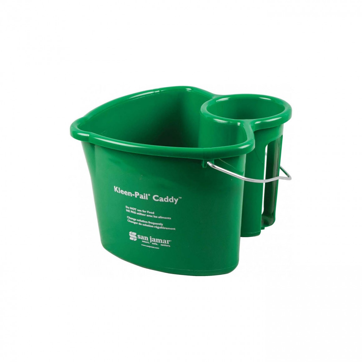 Kleen-Pail Caddy w/o Spray Bottle - Green Kleen-Pail Caddy w/o Spray Bottle - Green