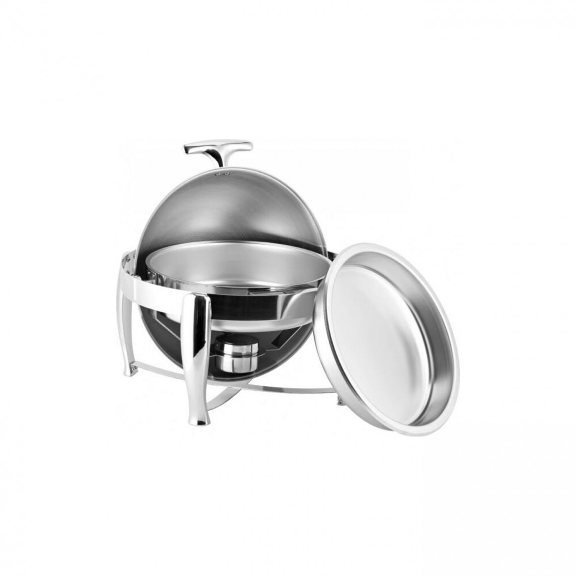 Round Roll Top Chafing Dish Round Roll Top Chafing Dish