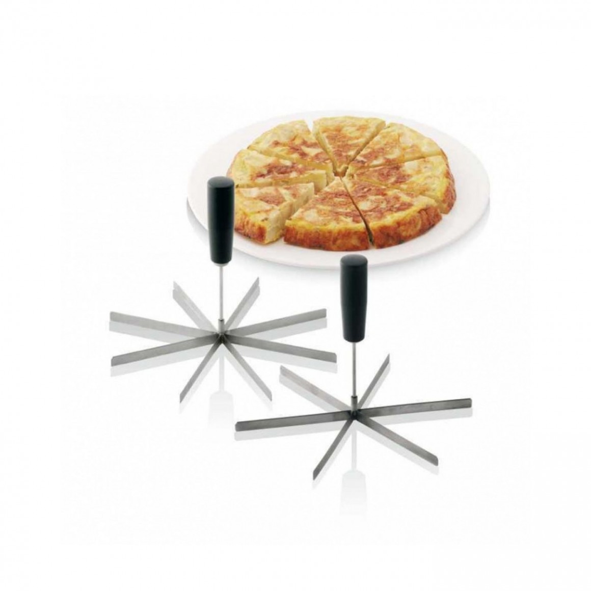 ST/ST TORTILLA WEDGER 6 SECTIONS ST/ST TORTILLA WEDGER 6 SECTIONS