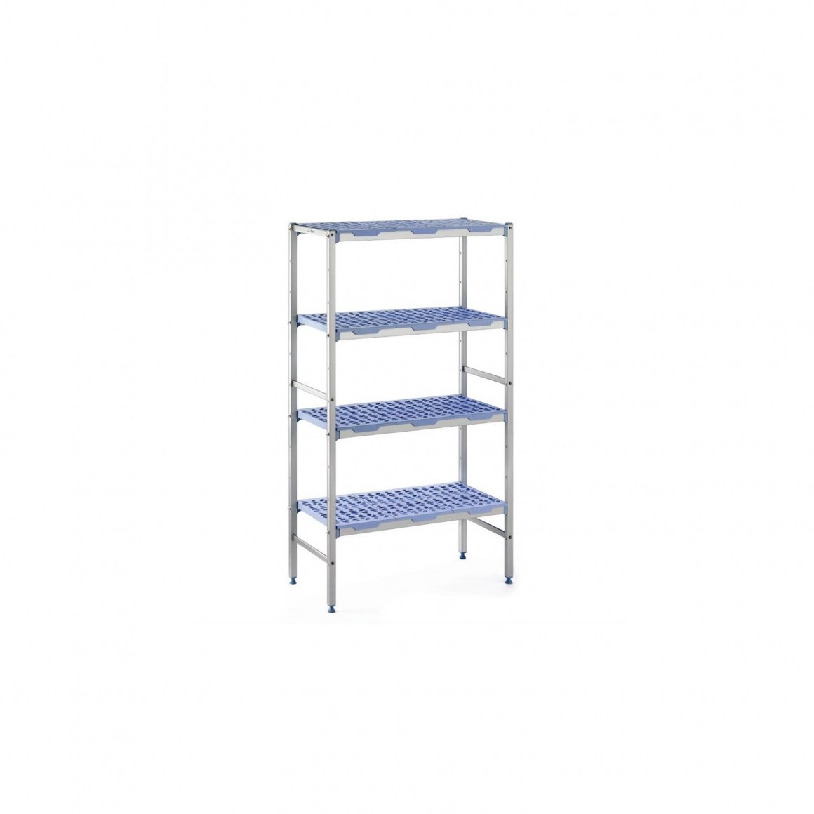 Aluminium Shelf / 4 Shelves / H Model 900x460x1680 mm