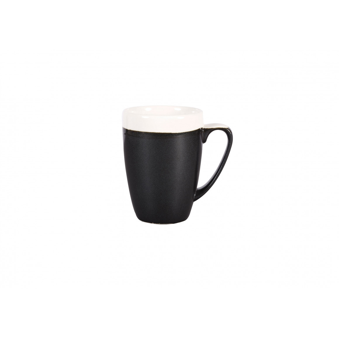 Monochrome Onyx Black Profile Mug/34cl