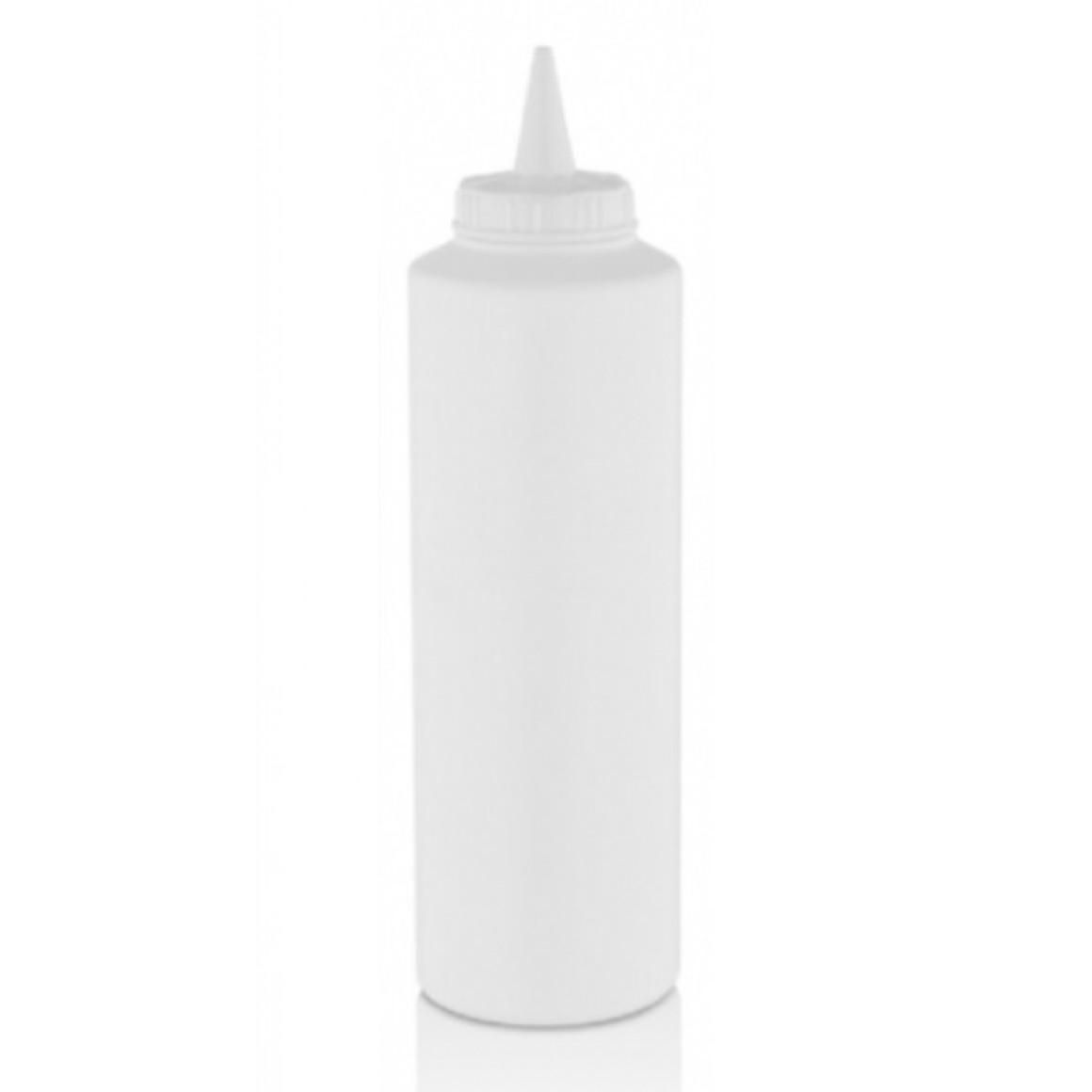 Squeeze bottle dispenser 1000 ml White
