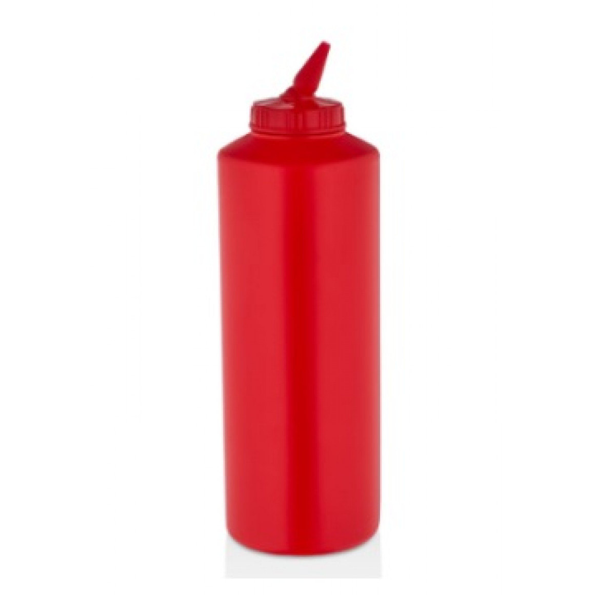 Squeeze bottle  with rotatable tip 250 ml Red
