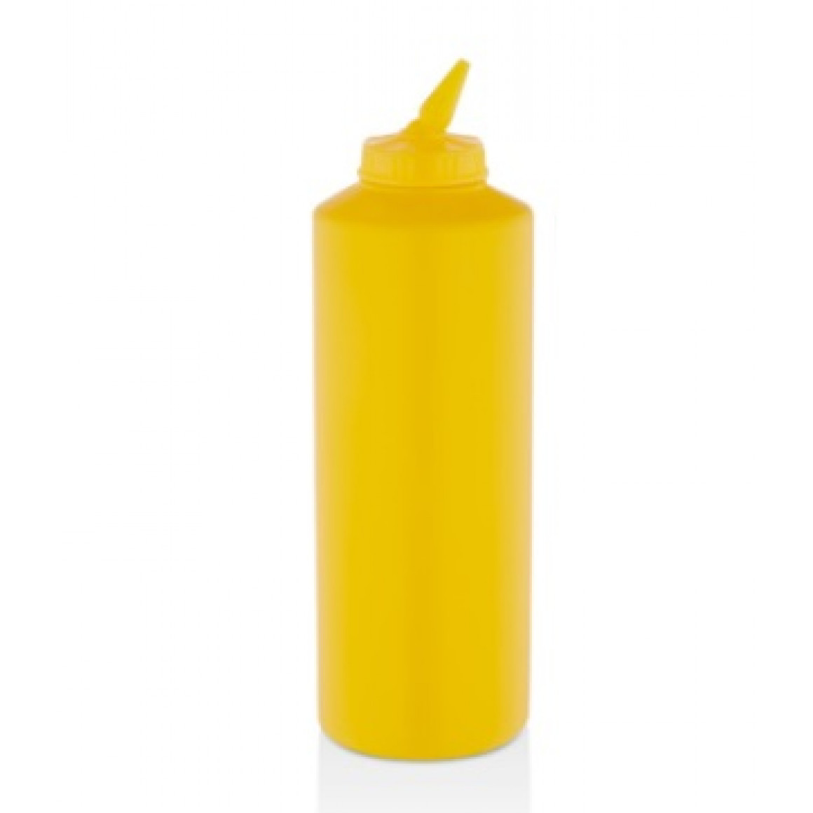 Squeeze bottle  with rotatable tip 250 ml Yellow